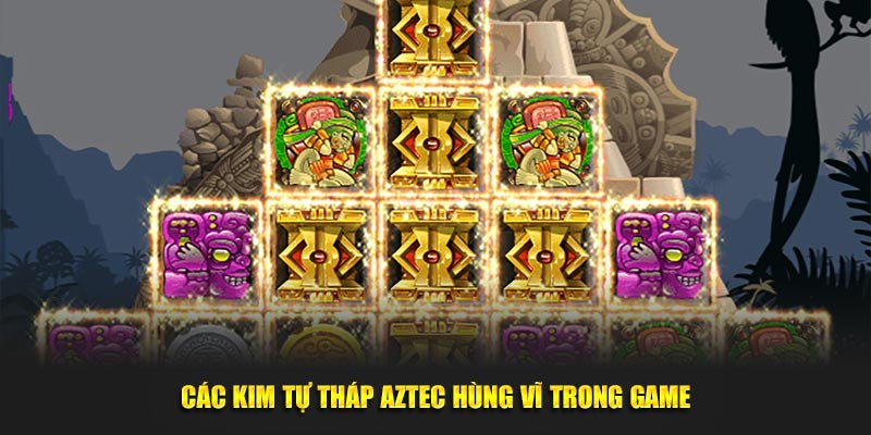 Các kim tự tháp Aztec hùng vĩ trong game