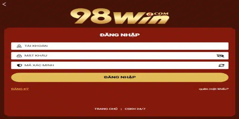 Những câu hỏi liên quan đến truy cập tài khoản 98Win 